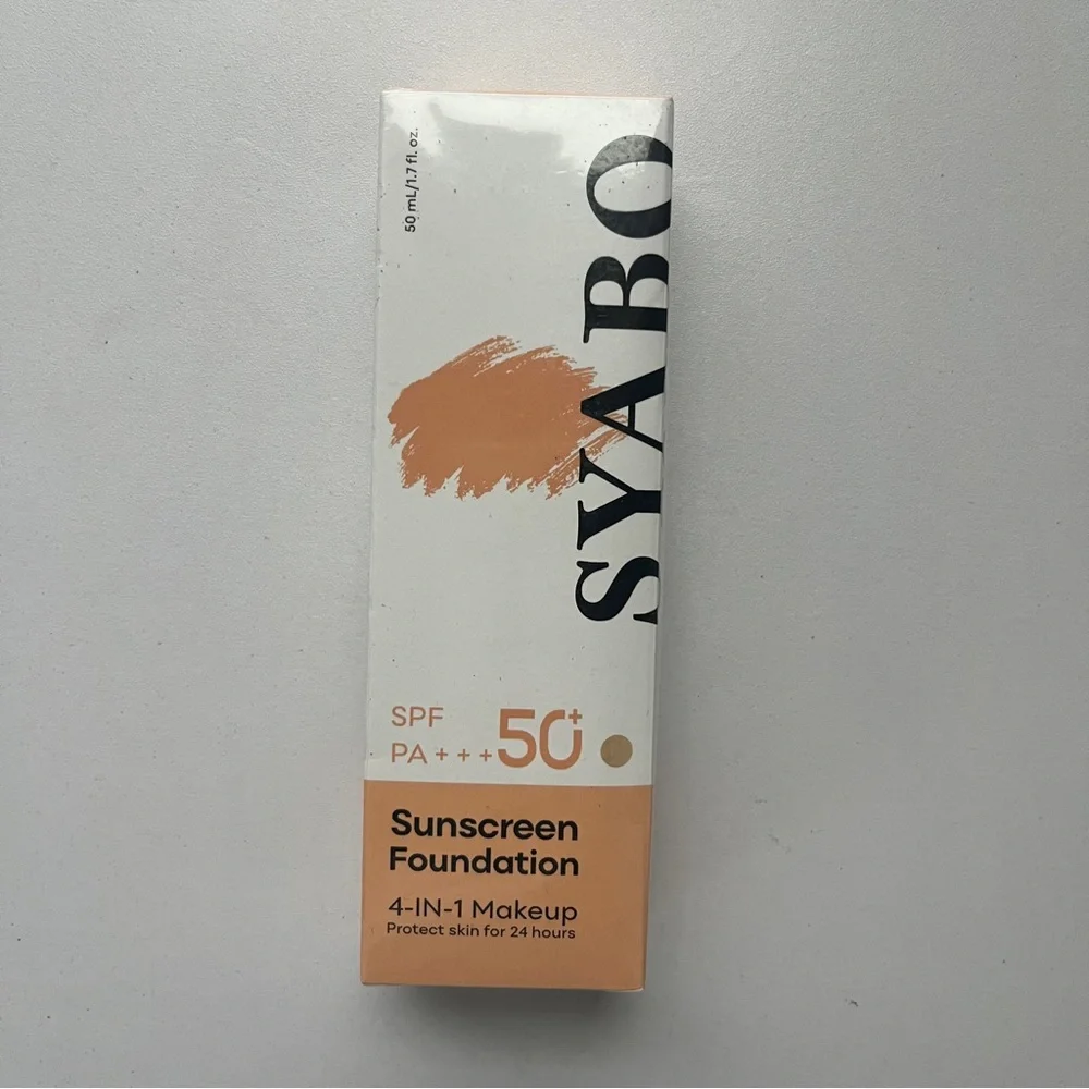 SYABO Sunscreen Foundation SPF 50+ Beige Color